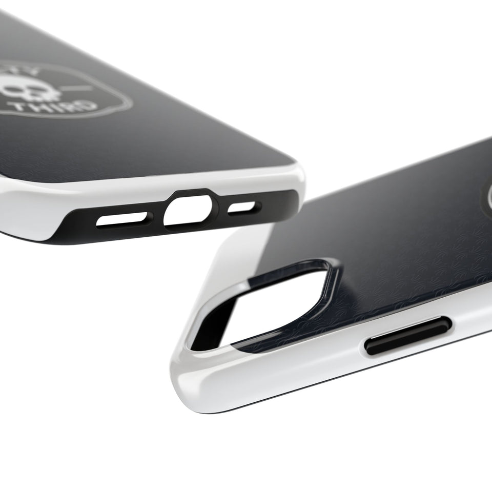 Safety Third Tough Phone Case — Skull Badge Protective iPhone Cover