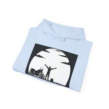 Harley-Davidson Sunset Ride Hoodie — Motorcycle Silhouette Graphic