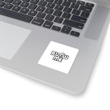 Blow Me Vinyl Sticker — Retro Bubble Letter Graphic Sticker for Laptops & Guitars