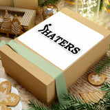 Haters Logo Kiss-Cut Sticker — Funny Anti-Hater Decal for Laptops & Water Bottles