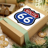 Route 66 Kiss-Cut Sticker — Classic Vintage Highway Decal