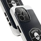Safety Third Tough Phone Case — Skull Badge Protective iPhone Cover