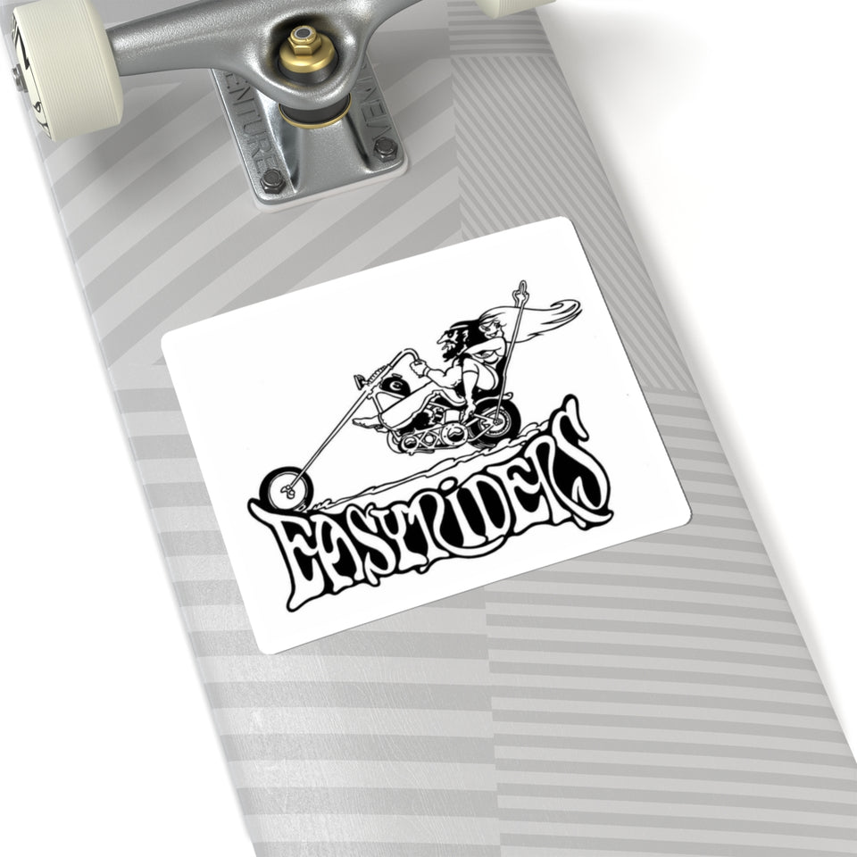 Eastriders Chopper Kiss-Cut Sticker — Retro Biker Motorcycle Decal