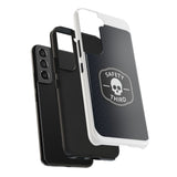 Safety Third Tough Phone Case — Skull Badge Protective iPhone Cover