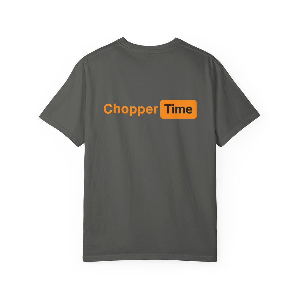 Chopper Time T-Shirt — Aviation Pilot Chopper Crew Tee