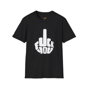 Middle Finger Graphic T-Shirt — F**k You Statement Tee
