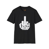 Middle Finger Graphic T-Shirt — F**k You Statement Tee