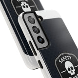 Safety Third Tough Phone Case — Skull Badge Protective iPhone Cover