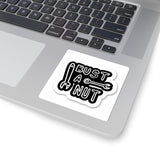 Bust A Nut Sticker — Funny Mechanic Wrench Kiss-Cut Vinyl Sticker