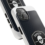 Safety Third Tough Phone Case — Skull Badge Protective iPhone Cover