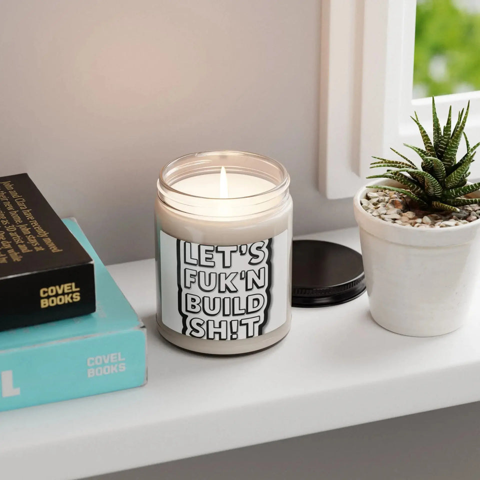 Soy Candle in Glass Jar, 9oz - Chopper Time Official Store