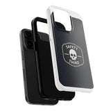 Safety Third Tough Phone Case — Skull Badge Protective iPhone Cover