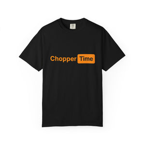 Chopper Time T-Shirt — Aviation Pilot Chopper Crew Tee