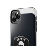 Safety Third Tough Phone Case — Skull Badge Protective iPhone Cover