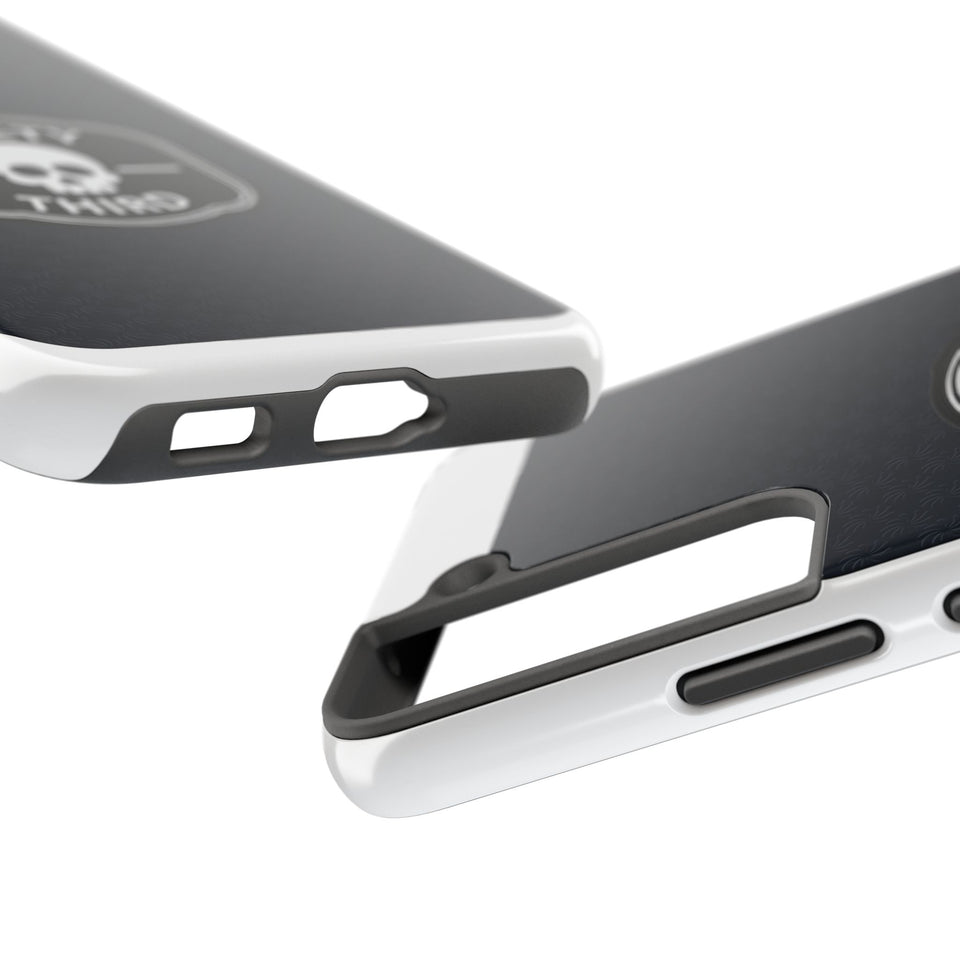 Safety Third Tough Phone Case — Skull Badge Protective iPhone Cover