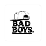 Bad Boys Kiss-Cut Sticker — Hip Hop Streetwear Cap Graphic