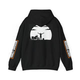 Harley-Davidson Sunset Ride Hoodie — Motorcycle Silhouette Graphic