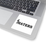 Haters Logo Kiss-Cut Sticker — Funny Anti-Hater Decal for Laptops & Water Bottles