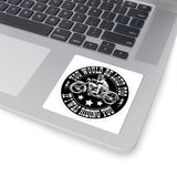 Motorcycle Sticker — "You Would Be Loud Too If I Was Riding You" Round Kiss-Cut Decal