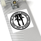 Sticker — "Oh, You Drive a Mustang? I Guess I Won't Be Needing These" Silhouette Decal