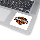 Kiss-Cut Sticker — "Mother Highly Dangerous F***er" Bold Orange Emblem