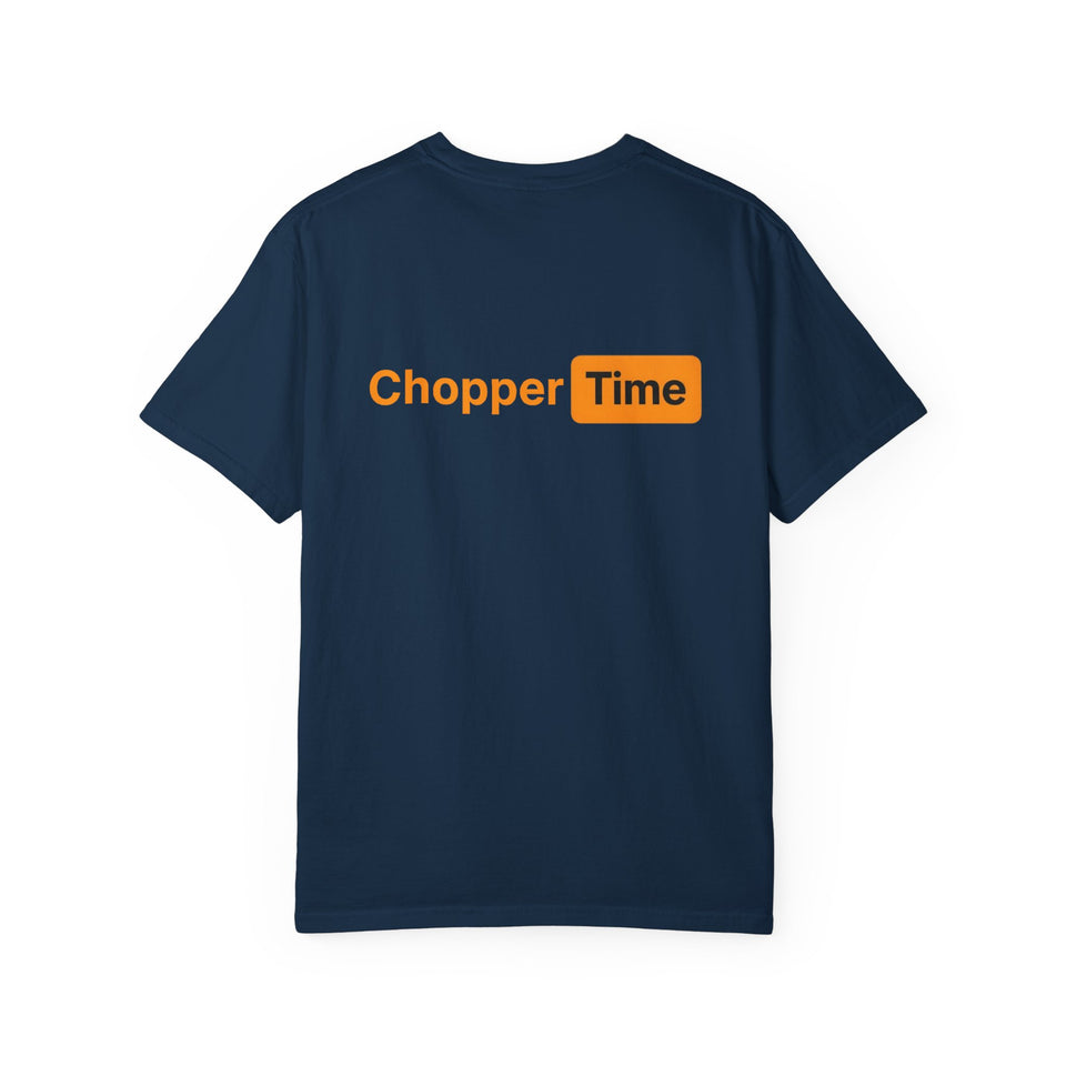 Chopper Time T-Shirt — Aviation Pilot Chopper Crew Tee