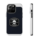 Safety Third Tough Phone Case — Skull Badge Protective iPhone Cover