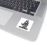 Sticker — Skeleton Graphic 'Suck On This' Kiss-Cut Decal