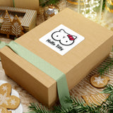 Hello Titty Kiss-Cut Sticker — Playful Parody Cat-Boob Graphic Sticker for Laptops, Water Bottles & Gag Gifts