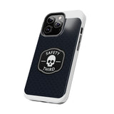 Safety Third Tough Phone Case — Skull Badge Protective iPhone Cover