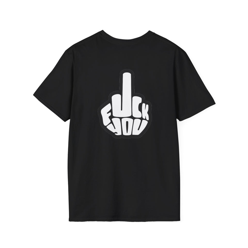 Middle Finger Graphic T-Shirt — F**k You Statement Tee