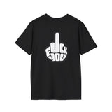 Middle Finger Graphic T-Shirt — F**k You Statement Tee