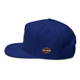 Route 66 Embroidered Flat Bill Cap