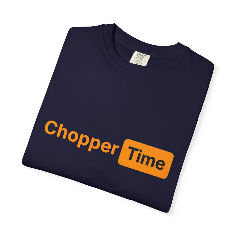 Chopper Time T-Shirt — Aviation Pilot Chopper Crew Tee