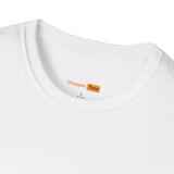 Chopper Time T-Shirt — Minimal Orange Logo Tee