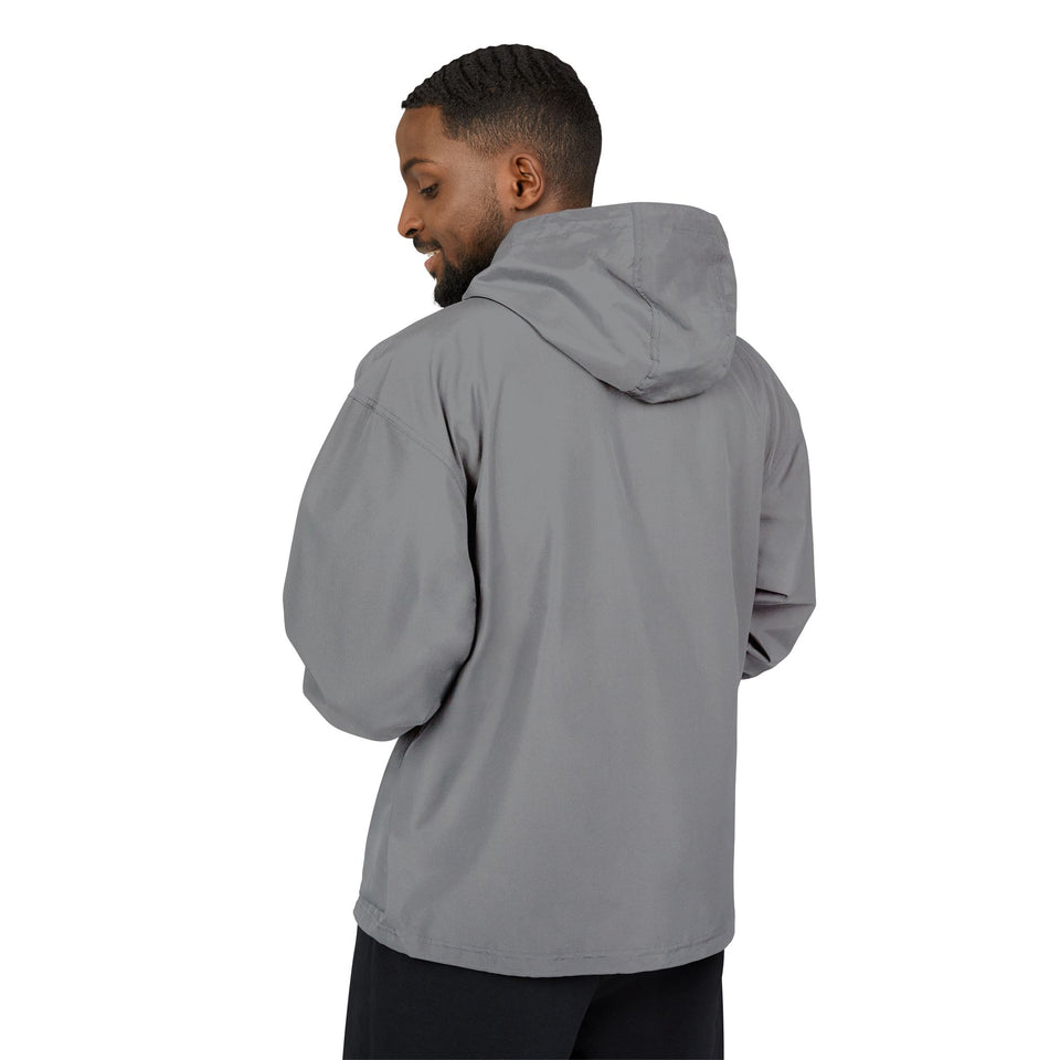 Champion Packable Anorak Jacket — Floral Heart Chest Logo