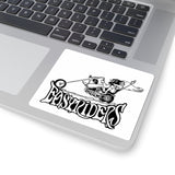 Eastriders Chopper Kiss-Cut Sticker — Retro Biker Motorcycle Decal