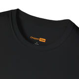 Chopper Time T-Shirt — Minimal Orange Logo Tee