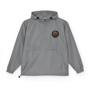 Champion Packable Anorak Jacket — Floral Heart Chest Logo