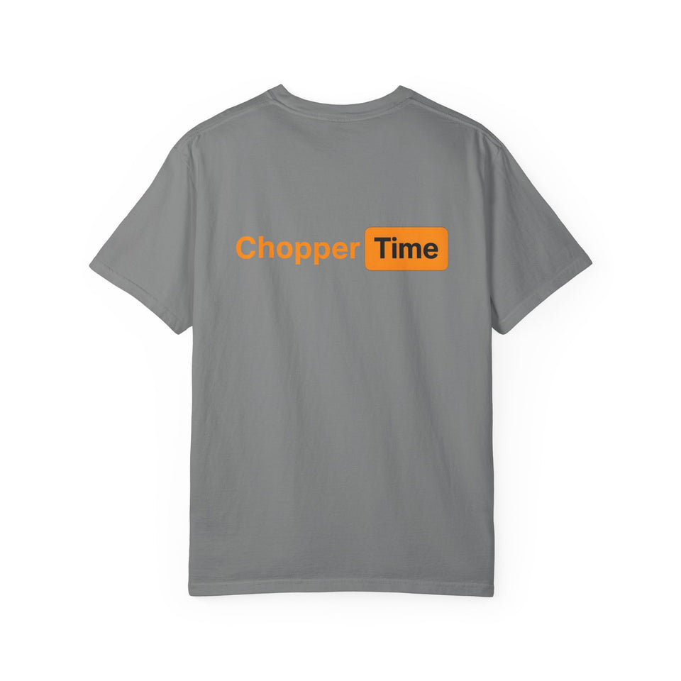 Chopper Time T-Shirt — Aviation Pilot Chopper Crew Tee