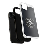 Safety Third Tough Phone Case — Skull Badge Protective iPhone Cover