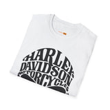 Harley Davidson Motorcycle Skull T-Shirt — Ride Hard Vintage Biker Tee