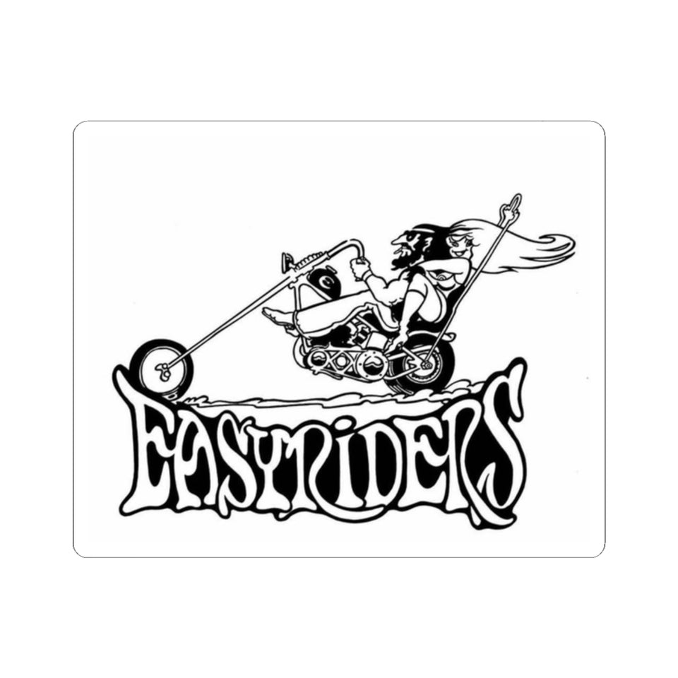 Eastriders Chopper Kiss-Cut Sticker — Retro Biker Motorcycle Decal