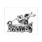 Eastriders Chopper Kiss-Cut Sticker — Retro Biker Motorcycle Decal