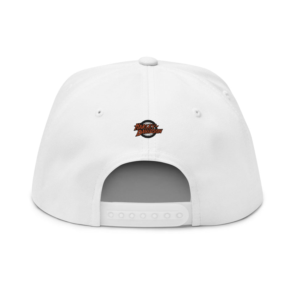 Route 66 Embroidered Flat Bill Cap