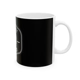 Safety Third Skull Mug — Funny Dark Humor Coffee Cup (11oz/15oz)