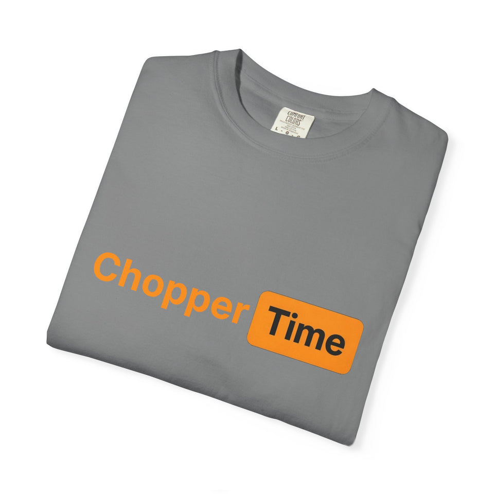 Chopper Time T-Shirt — Aviation Pilot Chopper Crew Tee