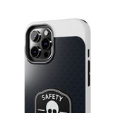 Safety Third Tough Phone Case — Skull Badge Protective iPhone Cover