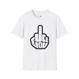 Middle Finger Graphic T-Shirt — F**k You Statement Tee
