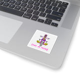 Come On Friend Motorcycle Skull Sticker — Biker Laptop Decal